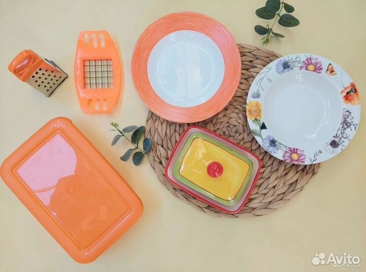 Посуда бу пакетом тарелки