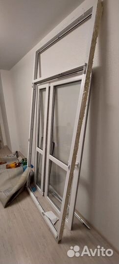 Дверь пластиковая пвх балконная