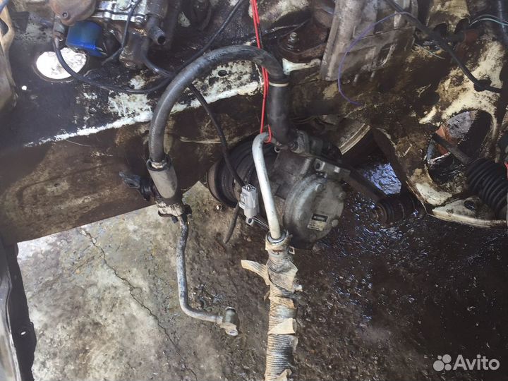 Трубки для кондиционера на toyota vista sv30