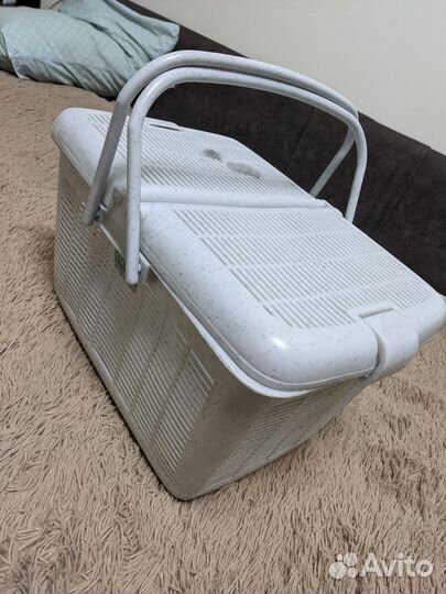 Переноска для кошек пластиковая