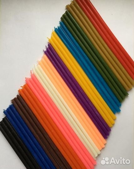 Свечи восковые