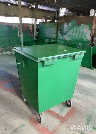 Евроконтейнер мусорный 1,1 м3 L2170