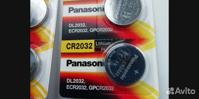 Батарейка Panasonic CR2032 CR2025 оригинал новая