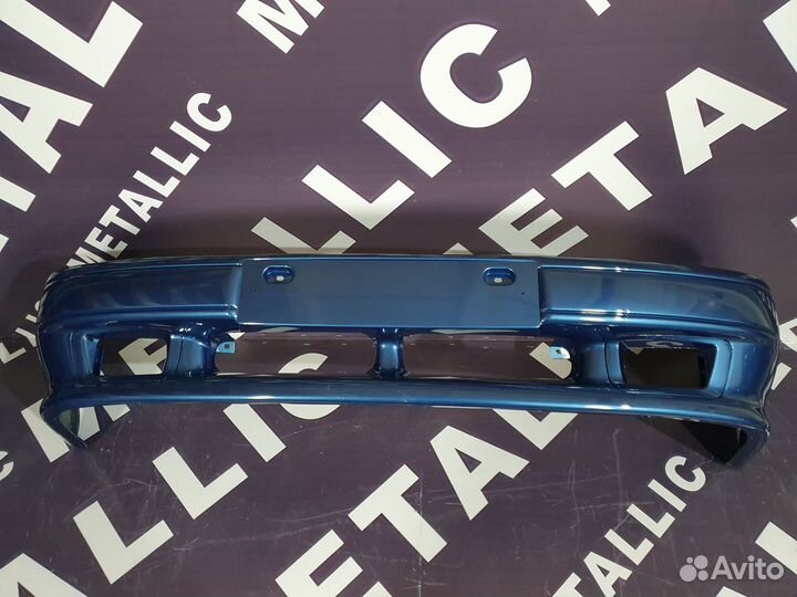 Бампер ваз 2114 / синий цвет передний