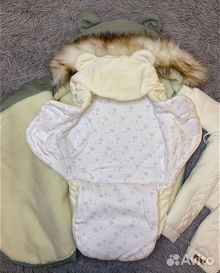 Конверт на выписку зимний