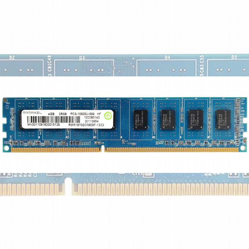 [RMR1870EC58E9F-1333] Оперативная Память Ramaxel 4gb Rmr1870ec58e9f-1333