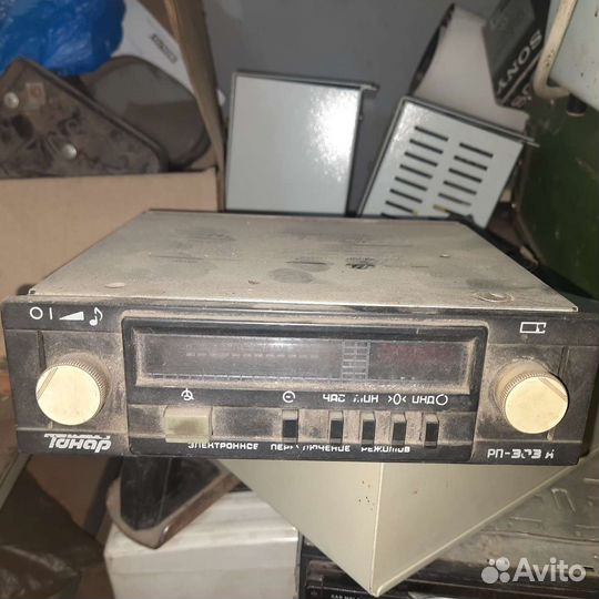 Проигрыватель в авто 2106 СССР