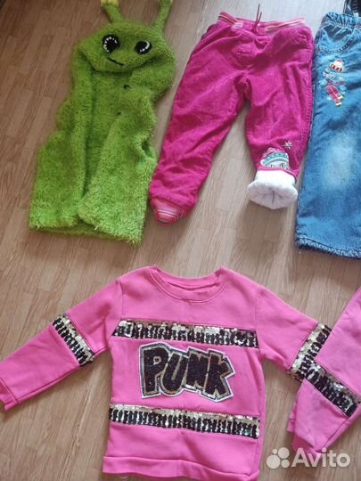 Детская одежда пакетом для девочки 98-104