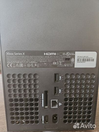 Xbox series X + два геймпада