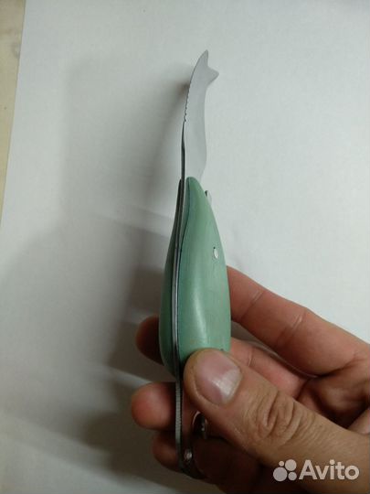 Нож СССР для чистки рыбы + открывалка