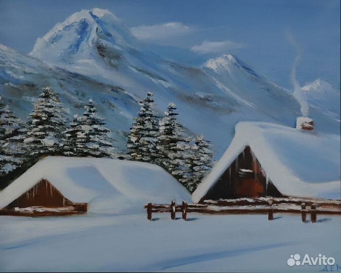 Картины маслом холст