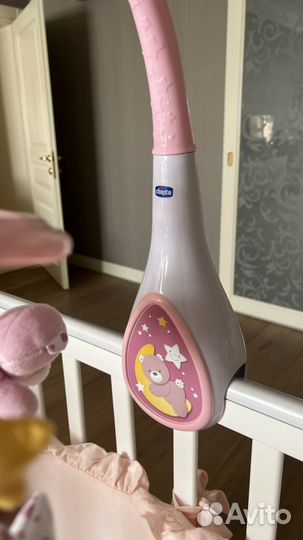 Детский мобиль в кроватку chicco