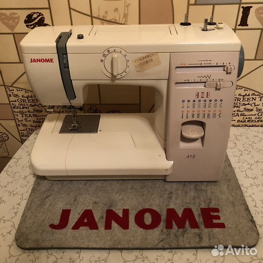 Швейная машина Janome модель 415