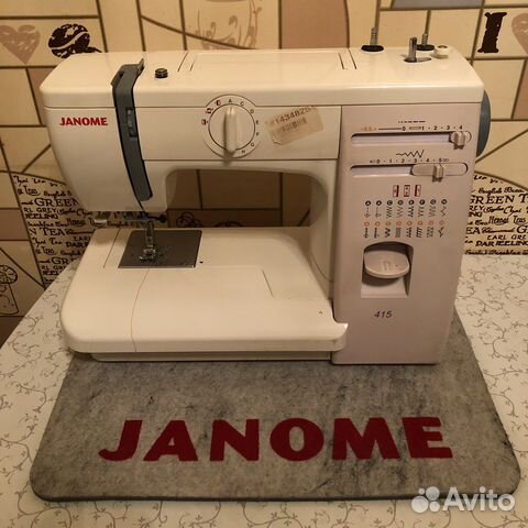 Швейная машина Janome модель 415