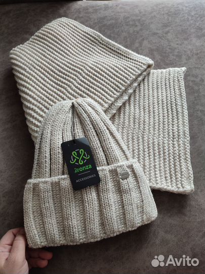 Шапка и снуд набор