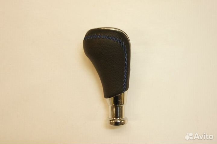 Ручка кпп Приора 1 верх синяя строчка