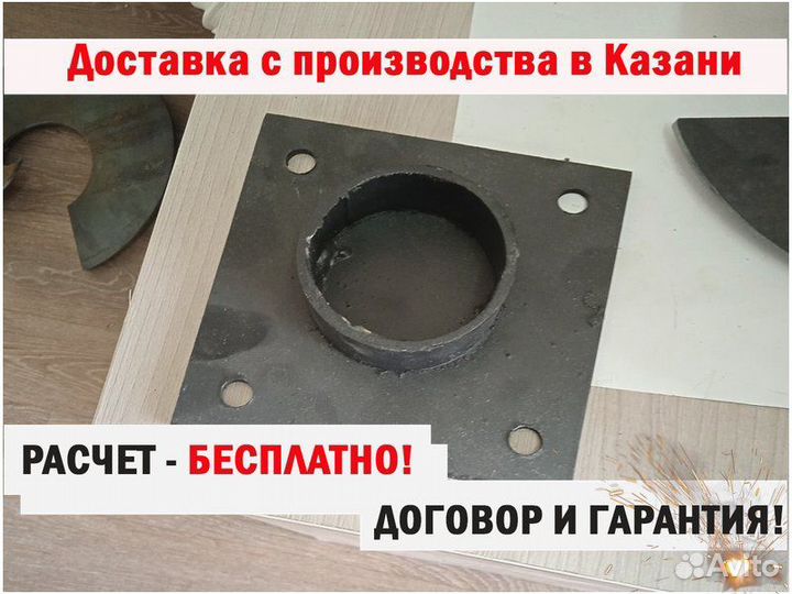 Оголовок для винтовой сваи