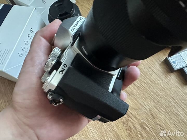 Olympus OM-D E-M10 Mark II., 3 объектива