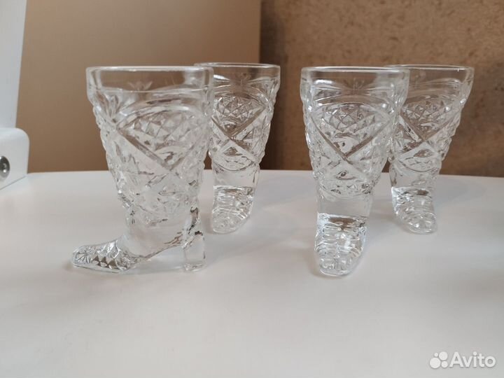 Стопки хрустальные СССР