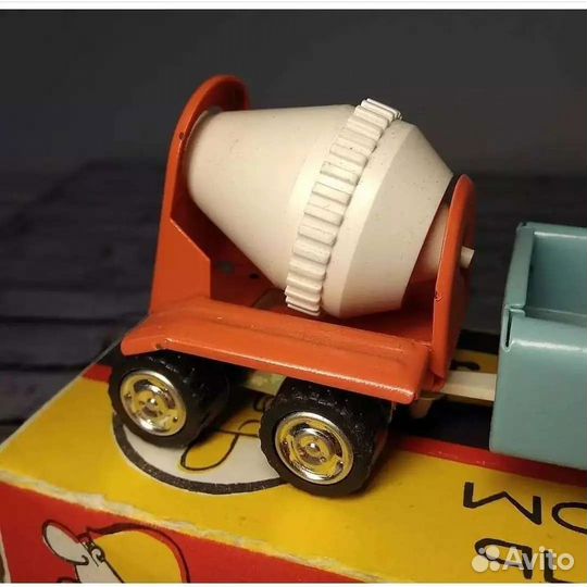 Коллекционный Грузовик Бетономешалка Винтаж