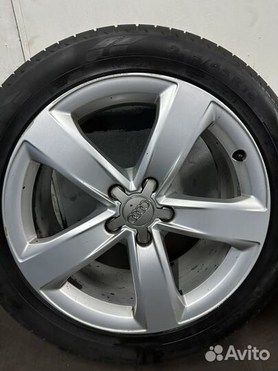 Диски оригинал audi R18 +резина nokian