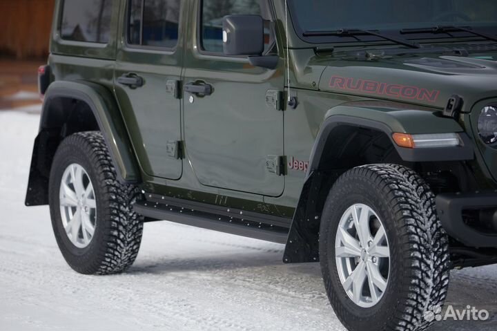 Пороги силовые BMS PRO для Jeep Wrangler JL 18-24