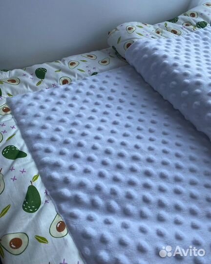 Одеяло детское авокадики