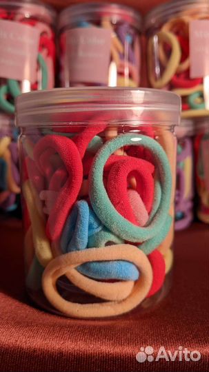 Резинки для волос 50 шт