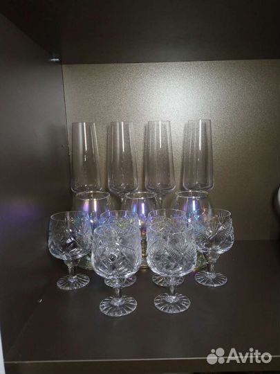 Бокалы,рюмки,стаканы,фужеры СССР
