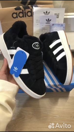 Кеды adidas campus зимние