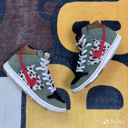 Nike dunk SB high dog walker Данки