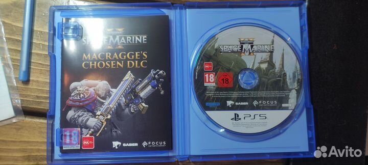 Warhammer 40000 space marine 2 ps5 диск