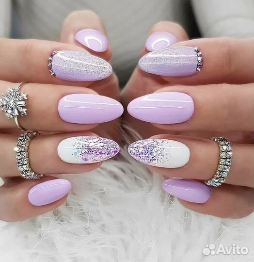 Маникюр, педикюр, гель-лак, наращивание ногтей