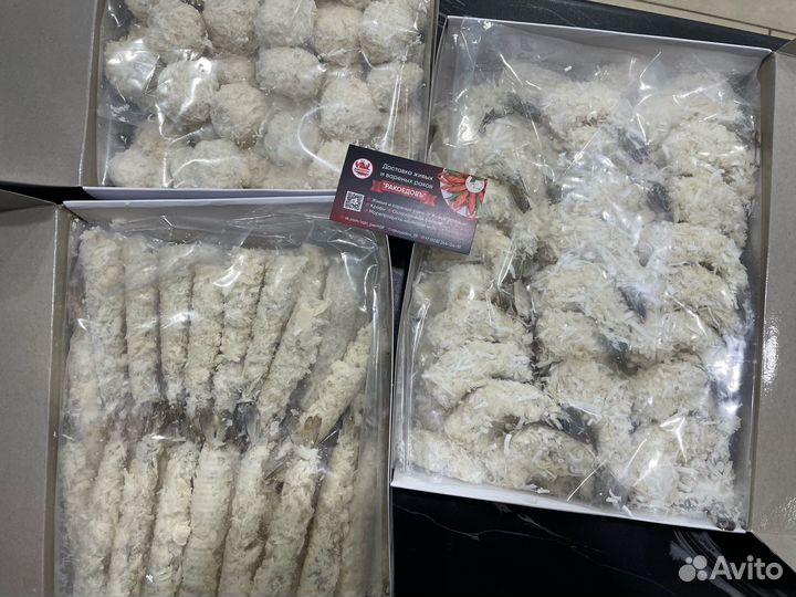 Креветки в панировке