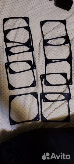 Резиновые прокладки под корпусные вентиляторы