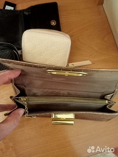 Кошельки из кожи, новые,женские,качественные