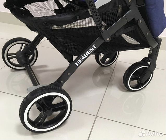 Коляска dearest 818plus.синяя
