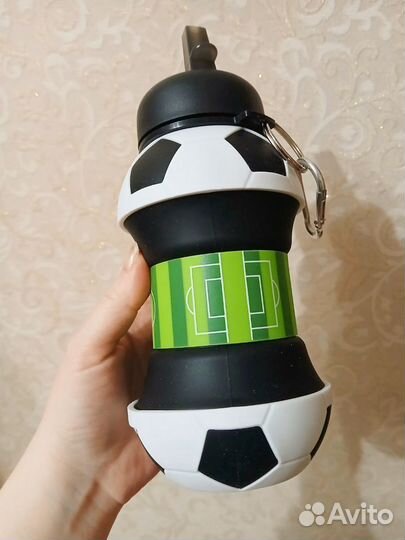 Бутылка для питья.Футбольный мяч.Складная