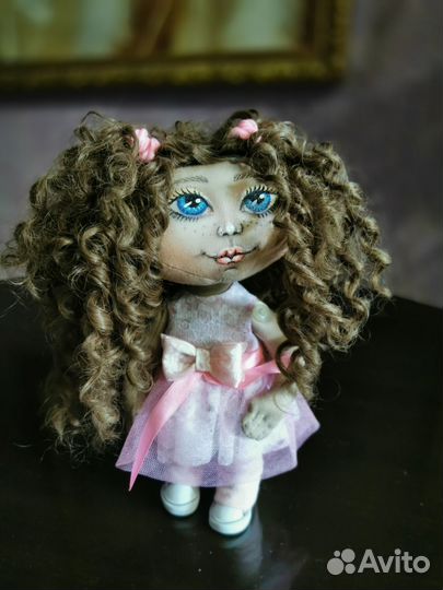 Текстильная интерьерная кукла