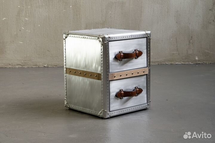 Прикроватная тумба Art Metal Wood Belts