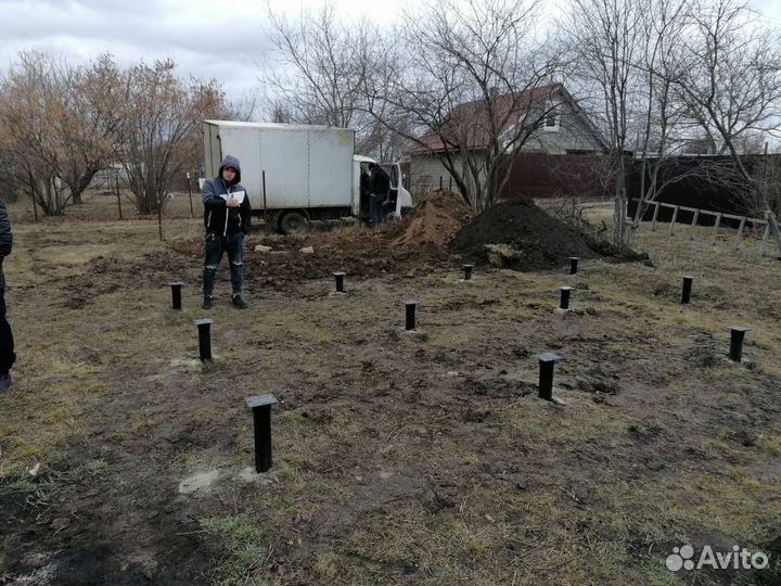 Винтовые сваи 108