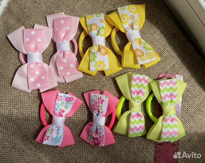 Украшение для волос ручной работы,резинки,заколки