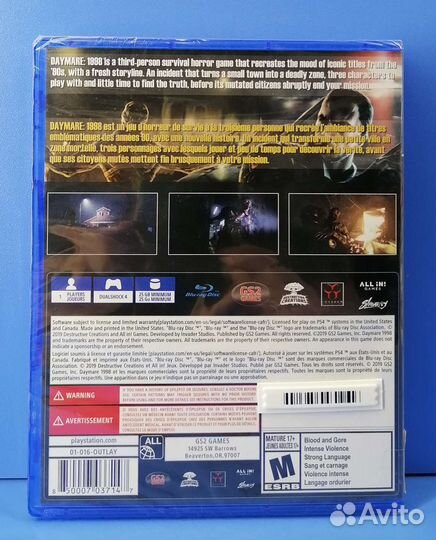 Daymare PS4 New