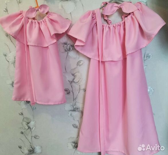 Платье мама и дочка