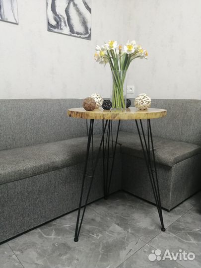 Столик кофейный круглый