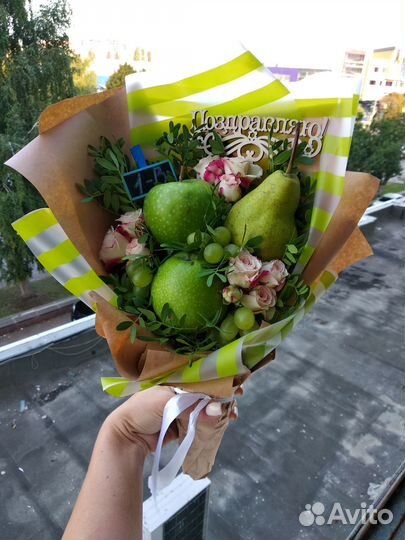 Съедобные букеты, фруктовые,мясные