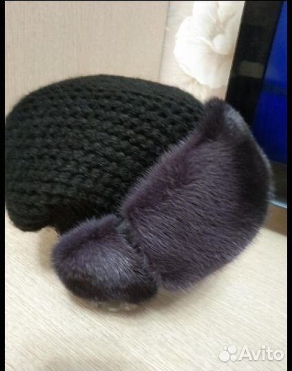 Комплект шапка и снуд женский