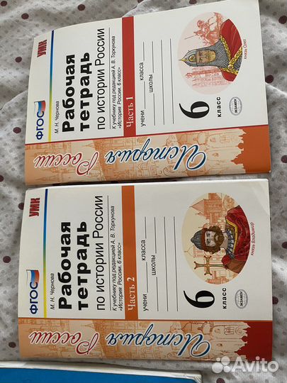 Рабочая тетрадь 6 класс история