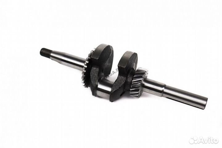 Коленвал 156F (вылет 30 мм d17+55 мм d16, общая дл