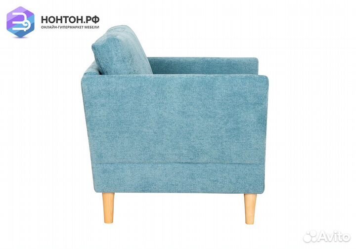 Кресло Олби бирюзовое